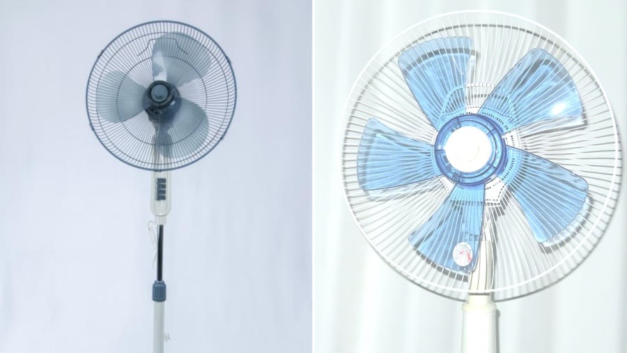 Quạt 3 cánh và quạt 5 cánh có một số khác biệt nhất định.