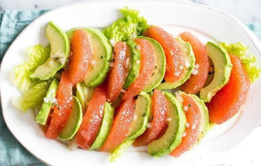 Món salad bưởi