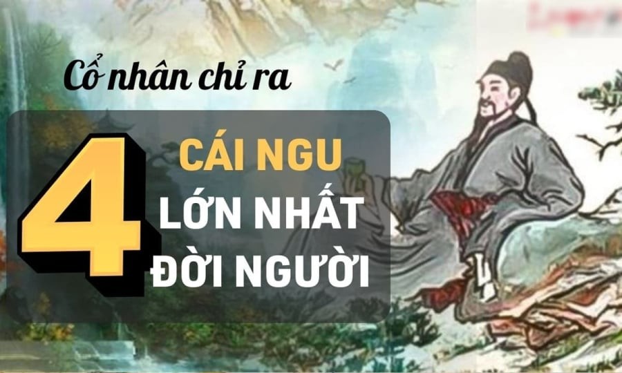 Ở đời có 4 cái ngu: làm mai, nhận nợ, gác cu, cầm chầu