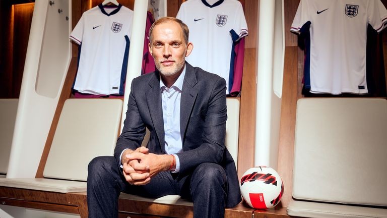 Tuchel mới đến tuyển Anh đầu năm nay.