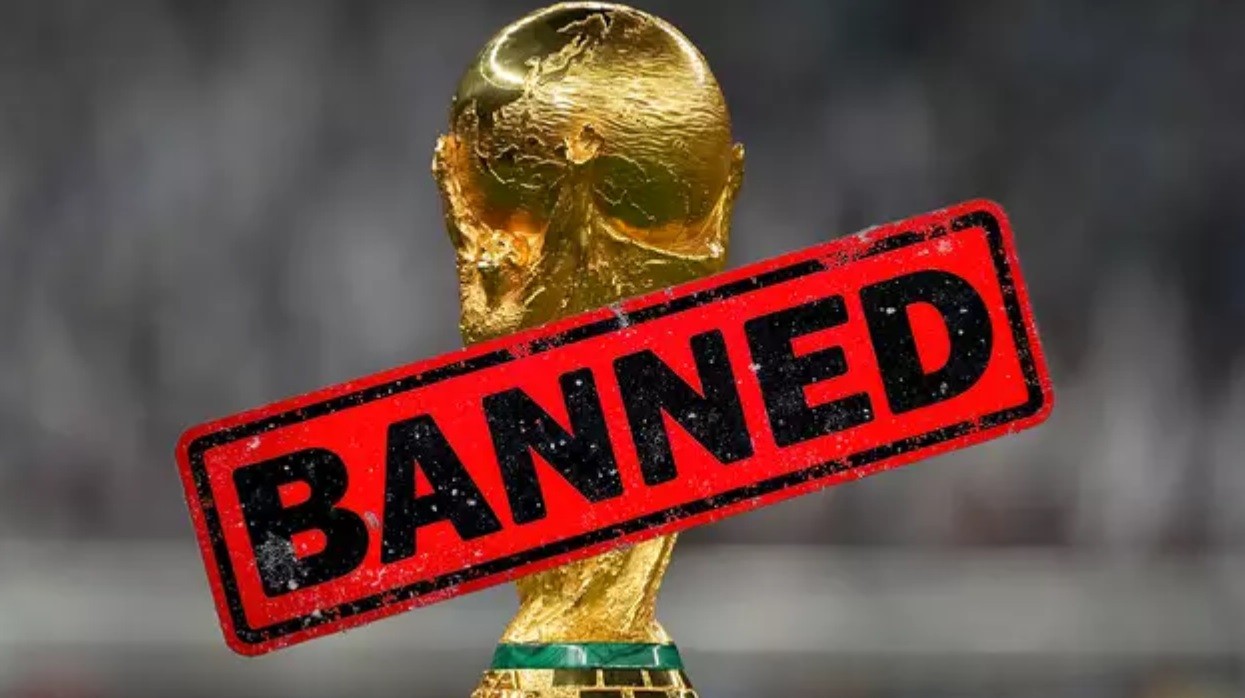 Nhiều đội tuyển không được đá vòng loại World Cup.