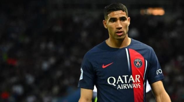 Hakimi vừa trải qua mùa bóng tuyệt vời cùng PSG.