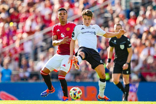 Sverre Nypan từng chạm trán Man United.