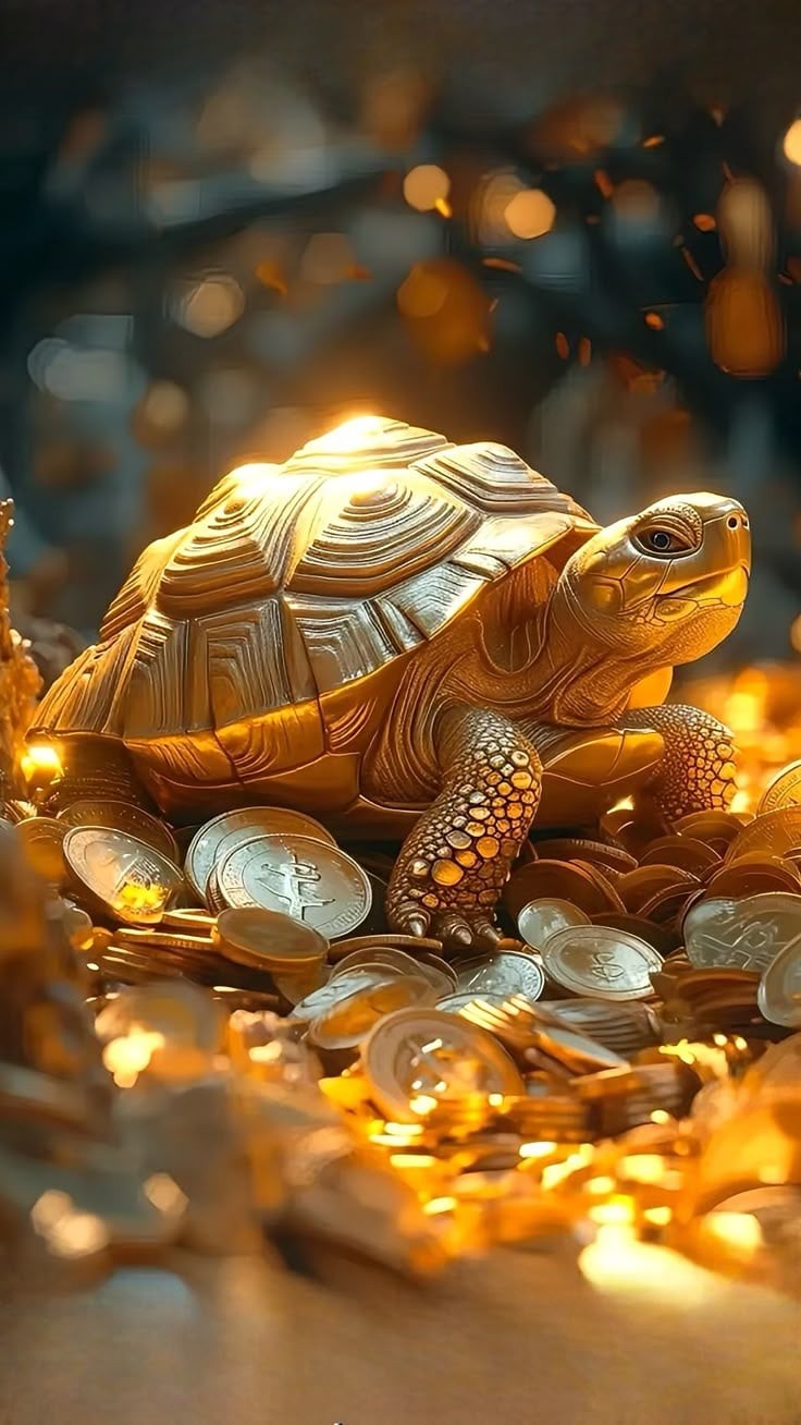 Rùa mang tới phúc khí