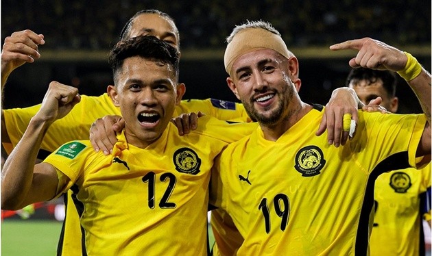 Malaysia thắng Việt Nam nhờ các cầu thủ nhập tịch