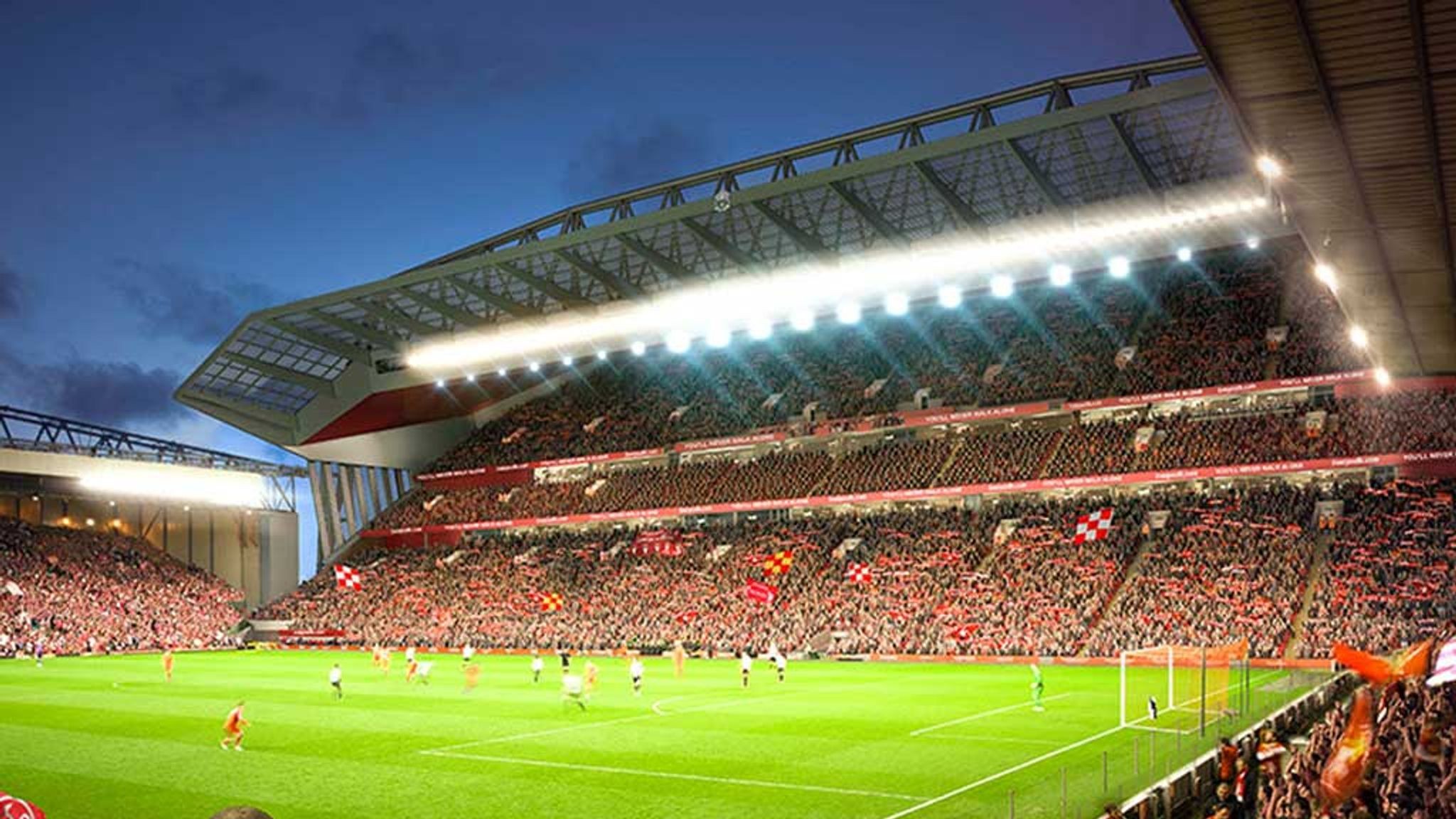 Anfield là một trong những SVĐ có chiều dài lịch sử lâu đoeif