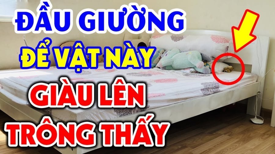 Trong đó, đầu giường – nơi sát với đầu khi ngủ – lại càng có ý nghĩa đặc biệt.