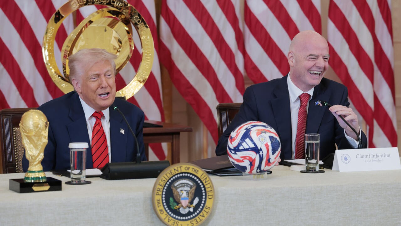 Infantino và Tổng thống Mỹ Donald Trump