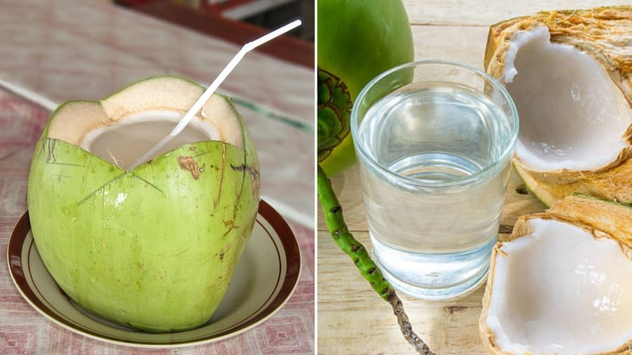 Nước dừa tốt cho sức khỏe nhưng không phải thời điểm nào cũng nên uống.