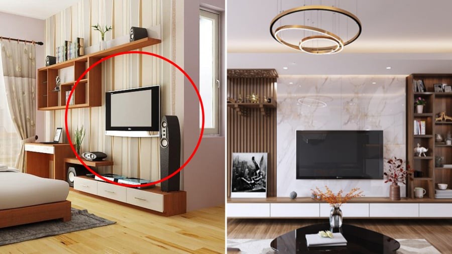 Gia chủ nên hạn chết đặt tivi trong phòng ngủ, đặc biệt là đặt đối diện giường. Vị trí này vừa không tốt cho phong thủy, vừa không có lợi cho việc nghỉ ngơi.