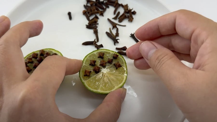 Bổ đôi quả chanh rồi cắm thứ này vào, muỗi cả đàn cũng bay đi hết