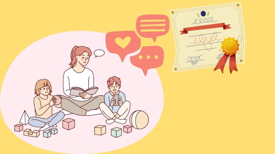 Việc khoe giấy khen của con lên mạng xã hội có thể gây lộ lọt thông tin