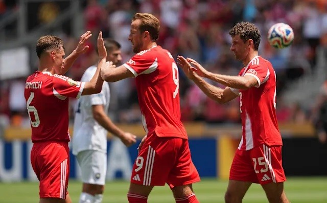 Bayern Munich đã có một trận đấu bùng nổ.