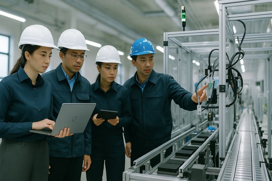 Ngành cơ khí hiện đại mang đến môi trường làm việc an toàn, chuyên nghiệp và thu nhập hấp dẫn.