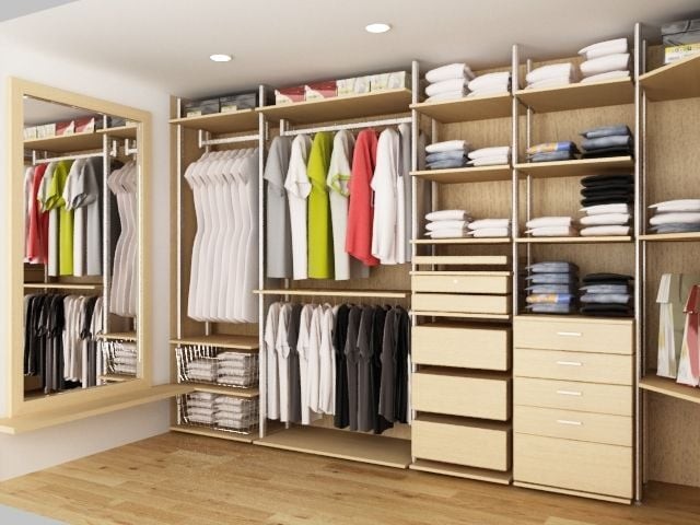 Tủ quần áo mỗi người nên có những màu sắc chủ đạo phù hợp với bản thân