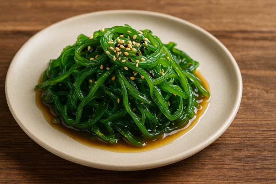 Món salad rong biển giàu dinh dưỡng giúp bảo vệ tim mạch và kiểm soát đường huyết.