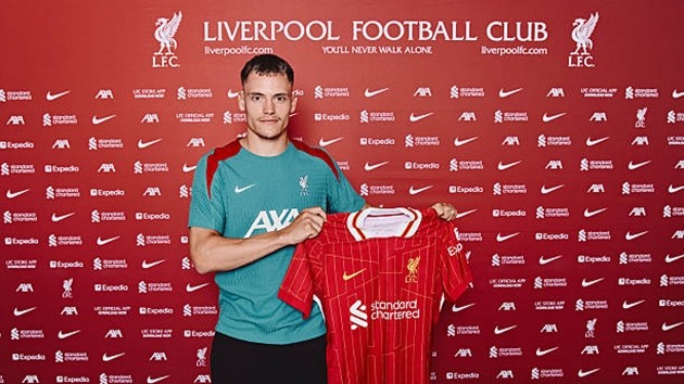 Florian Wirtz đã chính thức cập bến Liverpool.