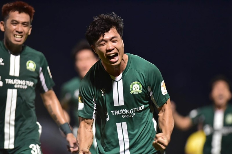 Công Phượng là một trong những ngôi sao nổi bật nhất của Bình Phước. Ảnh: FBNV.