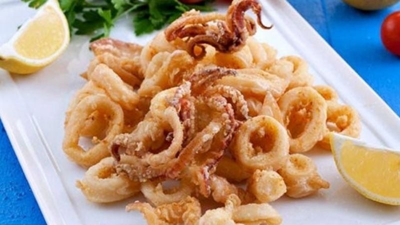 Cách làm mực chiên giòn