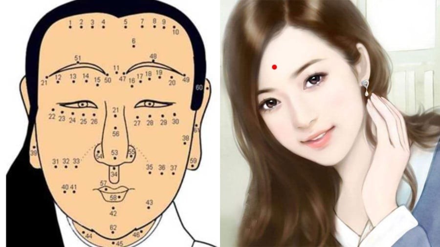 Theo nhân tướng học, người có nốt ruồi giữa trán là sở hữu nét tướng tốt, gặp nhiều may mắn trong cuộc sống.
