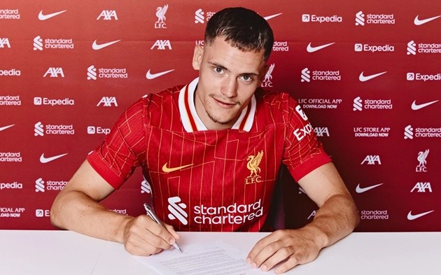 Wirtz chính thức đến Liverpool