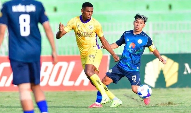 Bình Định thua cay đắng trước Hà Nội.