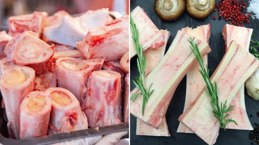 Tủy bò có thể chế biến thành nhiều món ăn thơm ngon khác nhau.