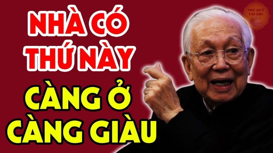 Nhà có thứ này càng cũ càng giàu