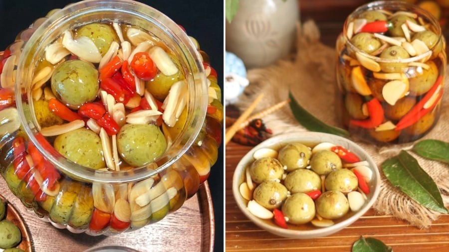 Món sấu ngâm mắm không khó làm.
