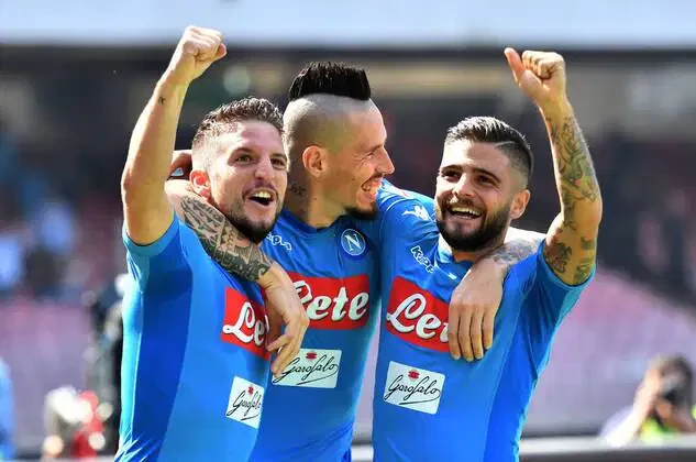 Bộ ba Mertens, Hamsik, Insigne là biểu tượng của Napoli thập kỉ trước