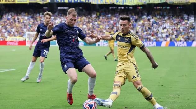 Auckland City có trận đấu quả cảm trước Boca Juniors.