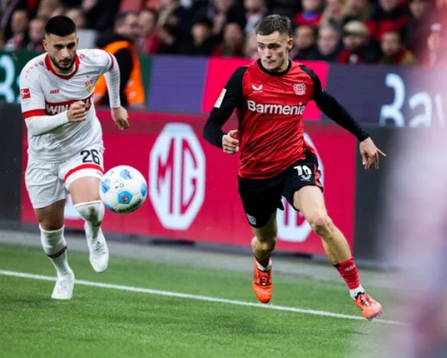 Florian Wirtz, kiến trúc sư cho mùa giải lịch sử của Bayer Leverkusen.