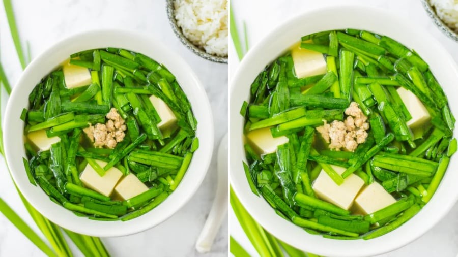 Lá hẹ chứa nhiều dưỡng chất tốt cho tim mạch, giúp tăng cường sức đề kháng...