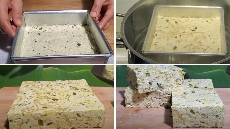 Hấp đậu hũ miến tàu