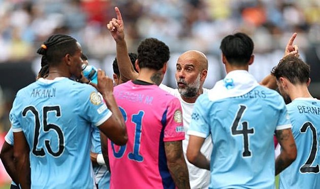 Pep Guardiola cho thấy những tính toán chiến thuật đúng đắn.