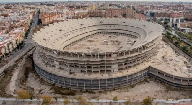 Valencia tái khởi động dự án SVĐ Nou Mestalla.
