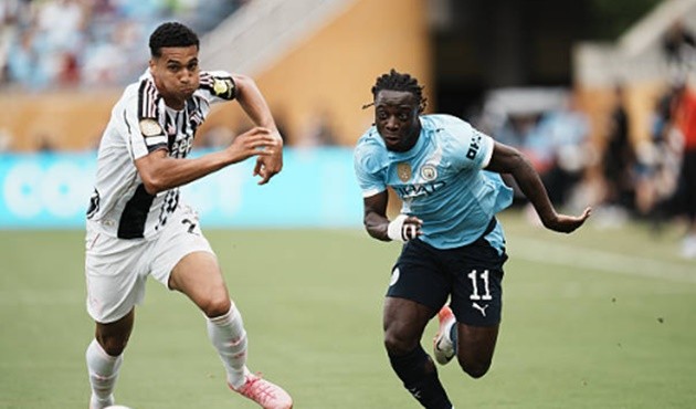 Juventus thất bại tâm phục khẩu phục trước Man City.