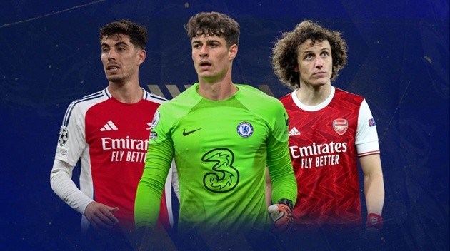 Arsenal và Chelsea thường có những thương vụ chuyển nhượng liên quan tới nhau