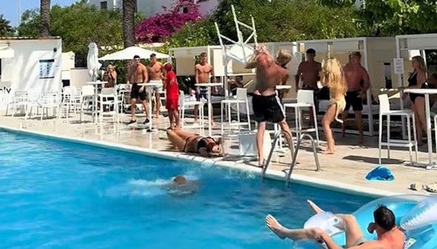 Hiện trường ẩu đả vụ scandal đang gây chấn động.