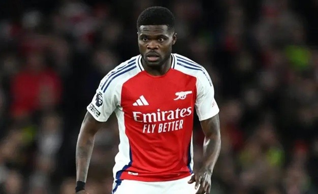Partey khép lại hành trình chơi bóng cho Arsenal