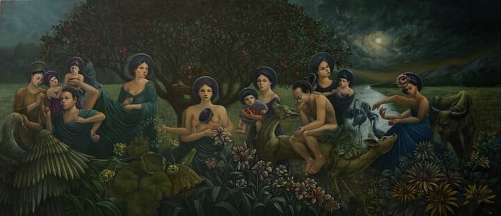 13 ánh trăng trong vườn