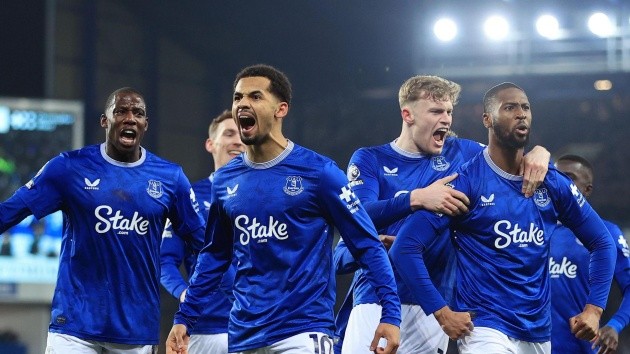 Everton là trường hợp thú vị khi đứng thứ 3 trên BXH mọi thời đại.