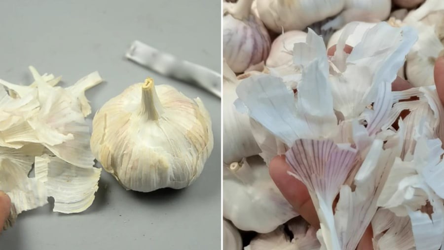 Bạn có thể giữ lại vỏ tỏi và tận dụng nó vào nhiều việc khác trong cuộc sống.
