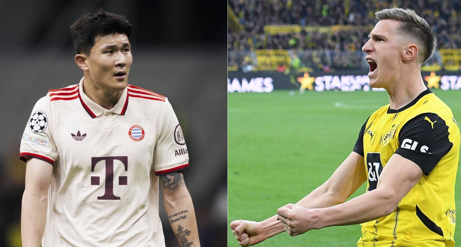 Kim Min-jae không góp mặt trong danh sách, còn Nico Schlotterbeck vươn lên trở thành trung vệ hay nhất Bundesliga.