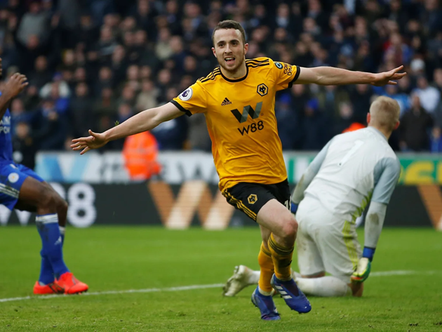 Jota mở tỷ số chớp nhoáng cho Wolves.