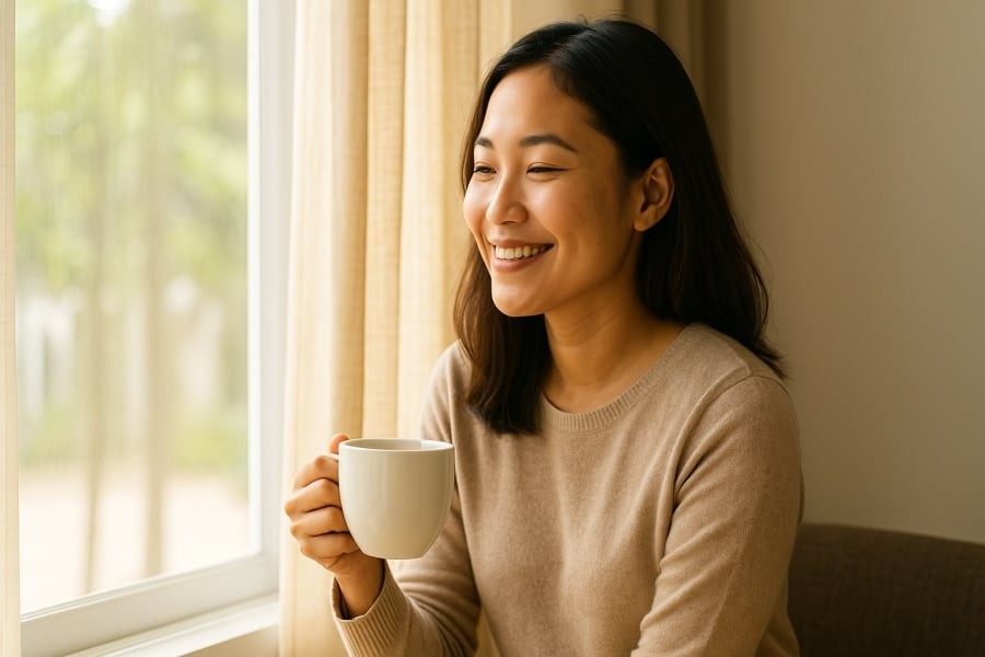 Người có EQ cao thường tìm thấy niềm vui trong những khoảnh khắc bình dị.