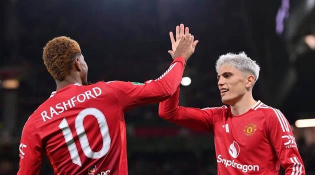 Rashford và Garnacho nằm ngoài kế hoạch của Amorim.