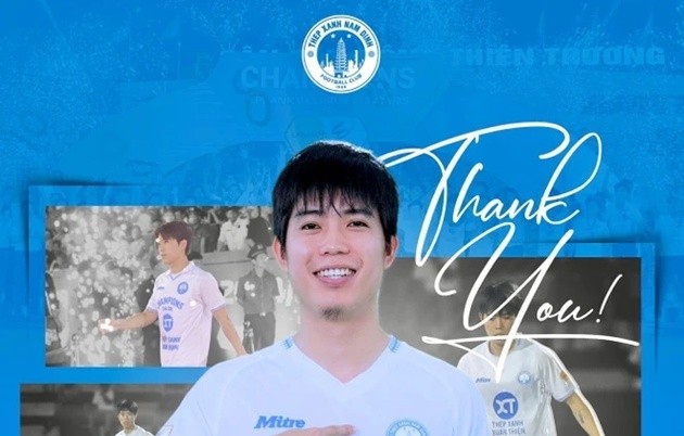 Quang Thịnh và Văn Anh chia tay Nam Định
