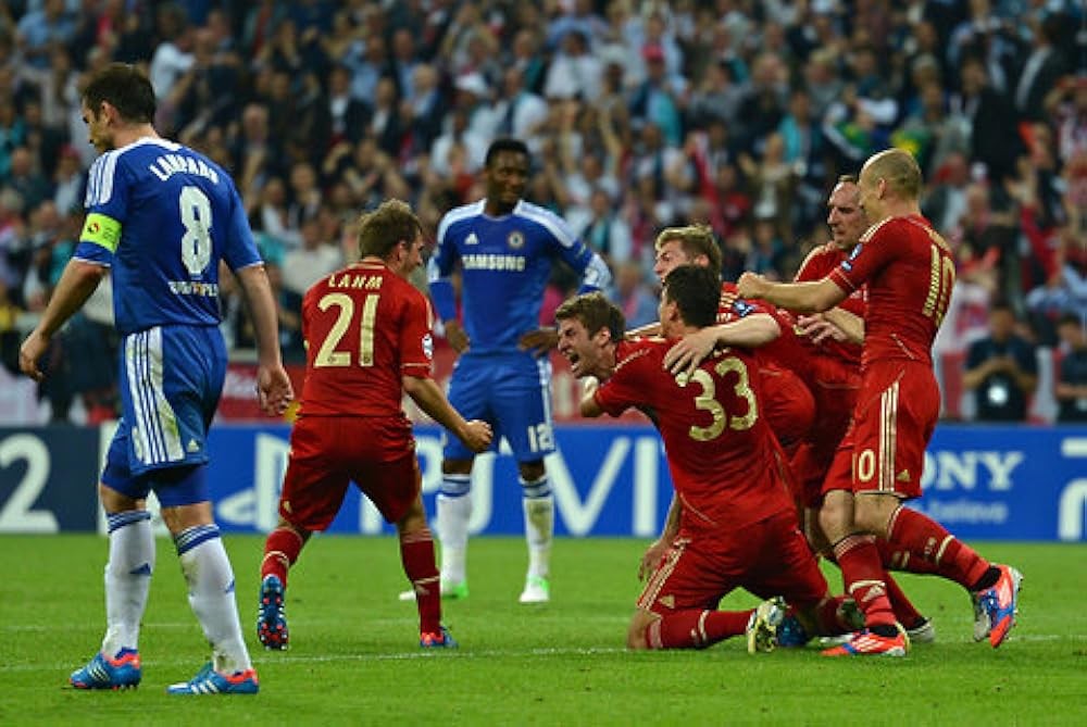 Thomas Muller trong trận đấu với Chelsea năm ấy