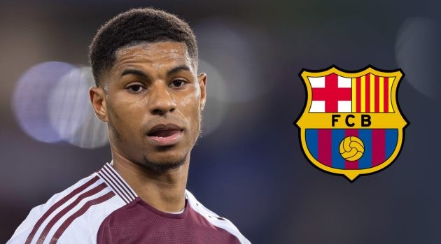 Rashford mơ ước đến Barca.